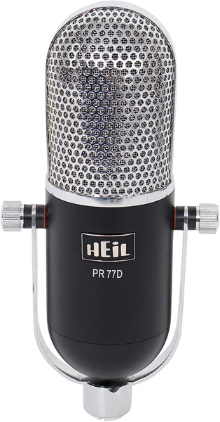 Heil Sound PR-77D Vintage Microphone (Black) for Podcast