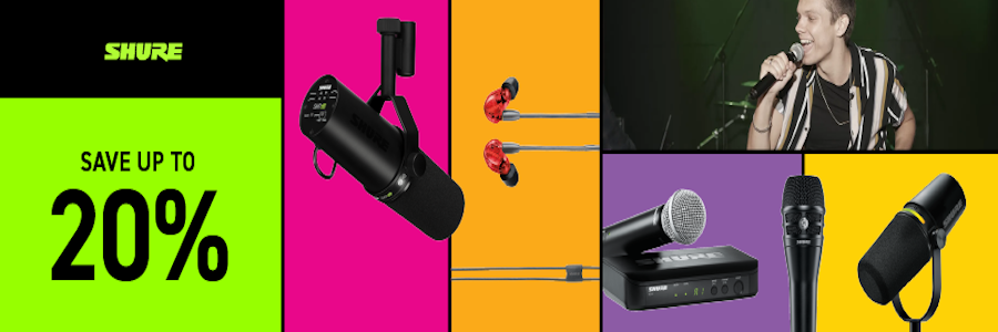 Shure Holiday 2024 Savings