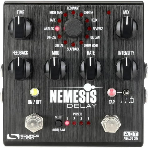 Source Audio Nemesis ADT Delay Guitar Pedal SA260A