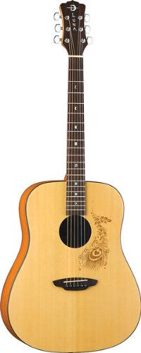 Luna Gypsy Henna Dreadnought Acoustic (Refurb)