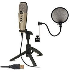 CAD U37 USB Studio Quality Recording Bundle Plug n' Play (Refurb)