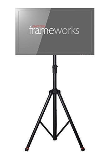 Gator GFW-AV-LCD-2 Frameworks deluxe adjustable tripod LCD/LED stand with LiftEEZ Piston Frameworks deluxe adjustable tripod LCD/LED stand with LiftEEZ Piston