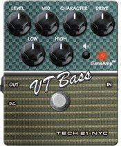 Tech 21 CS-VTB.2 SansAmp Character Series VT Bass V2 Distortion Bass Effects Pedal