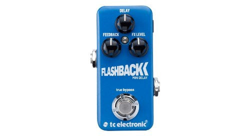 TC Electronics FlashBack Delay Mini and Looper Guitar Delay Effect Pedal