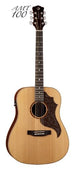 Luna Americana Cutaway A/E T Leather P Guard, AMT 100