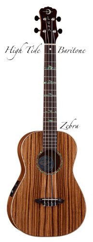 Luna Ukelele High Tide Baritone Zebrawood, Ukelele HTB ZBR