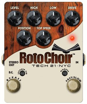 Tech 21 Roto Choir - SansAmp Rotary Speaker Emulator (Refurb)