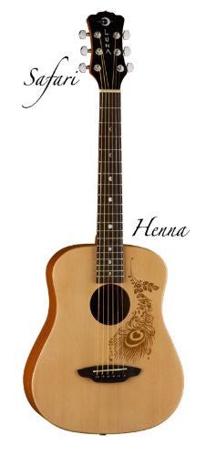 Luna Safari Henna Travel Gtr w/ gigbag (Refurb)