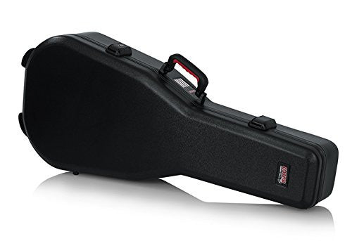 Gator TSA Series ATA Molded Polyethylene Guitar Case for Dreadnaught Acoustic Guitars