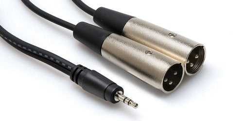 Hosa Y CABLE 3.5MM TRS - XLR3M 2M