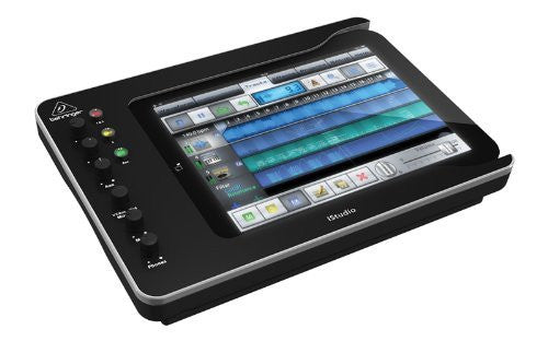 Behringer iSTUDIO iS202 Professional iPAD Docking Station with Audio, Video and Midi Connectivity