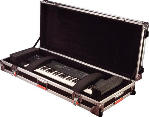 Gator 61 Note Road Case w/ wheels