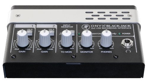 Mackie Onyx Blackjack 2x2 USB Recording Interface (Refurb)