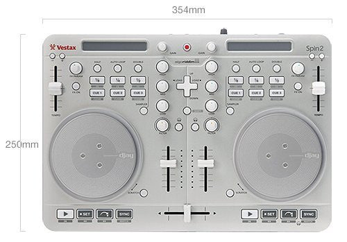 Vestax Spin2 DJ MIDI Controller