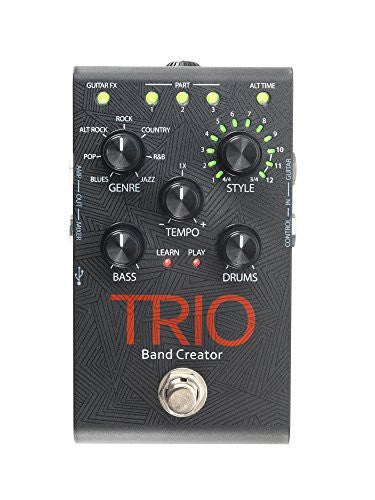 Digitech TRIO Electric Guitar Multi Effect, Band Creator Pedal (Refurb)