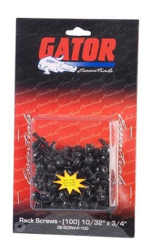 Gator GRW-SCRW100 Gator Rackworks 10/32" X 3/4" Rack Screws - 100 Qty Pack