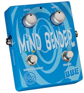 BBE MIND BENDER Analog Dual Mode Vibrato / Chorus Pedal (Refurb)