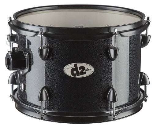 DDrum D2 Rock Kit Blk Sparkle W/ Blk Hardware