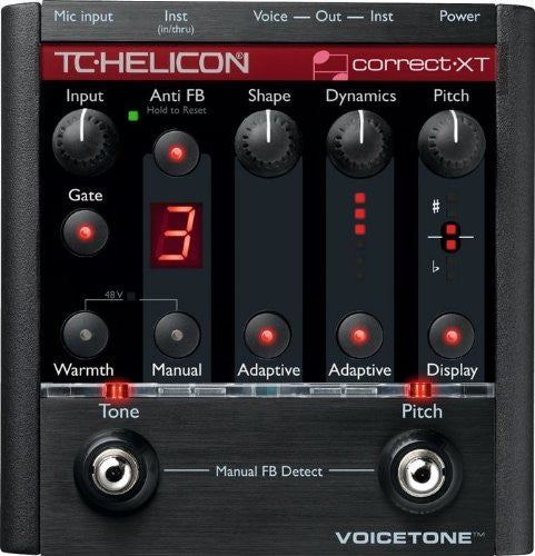 TC-Helicon VoiceTone Correct XT - Vocal Effects Processor