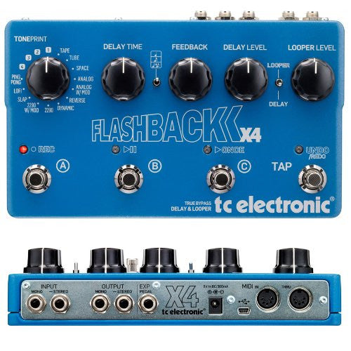 TC Electronic Flashback X4 Delay and Looper Pedal