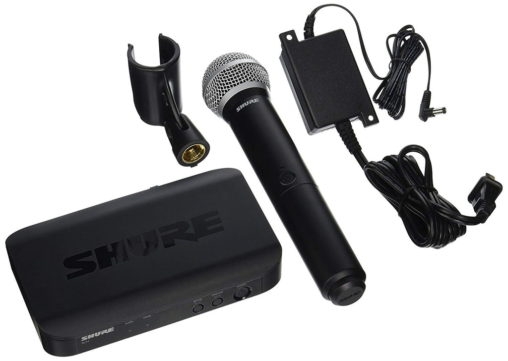 Shure BLX24/PG58-H9 Wireless Vocal System with PG58 Handheld Microphon – AudioTopia