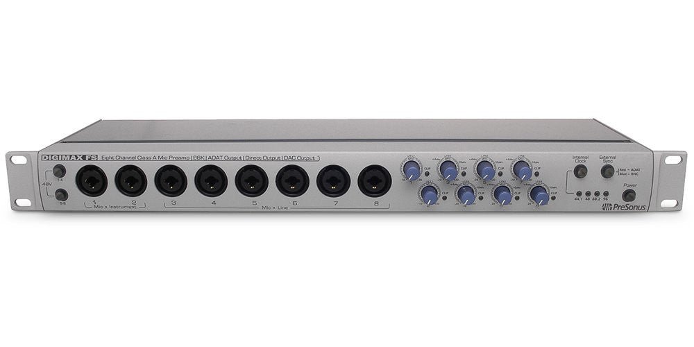 PreSonus DigiMax FS 8-Channel Mic Preamp w/ Digital Output