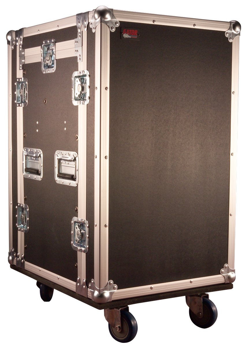 Gator 10U Top, 14U Side Audio Road Rack Case