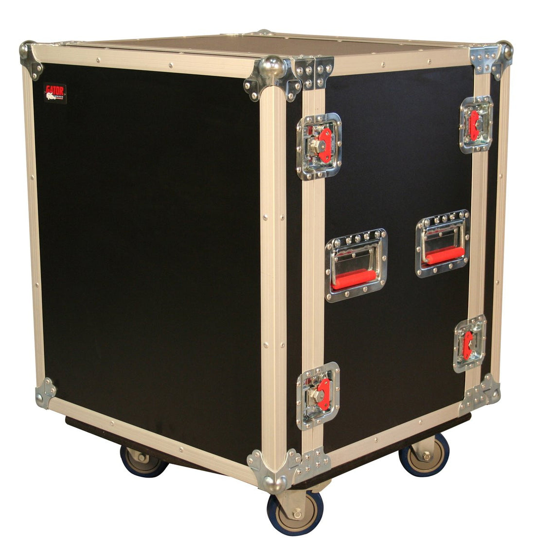 Gator 12U Shock Audio Road Rack Case w/ Casters