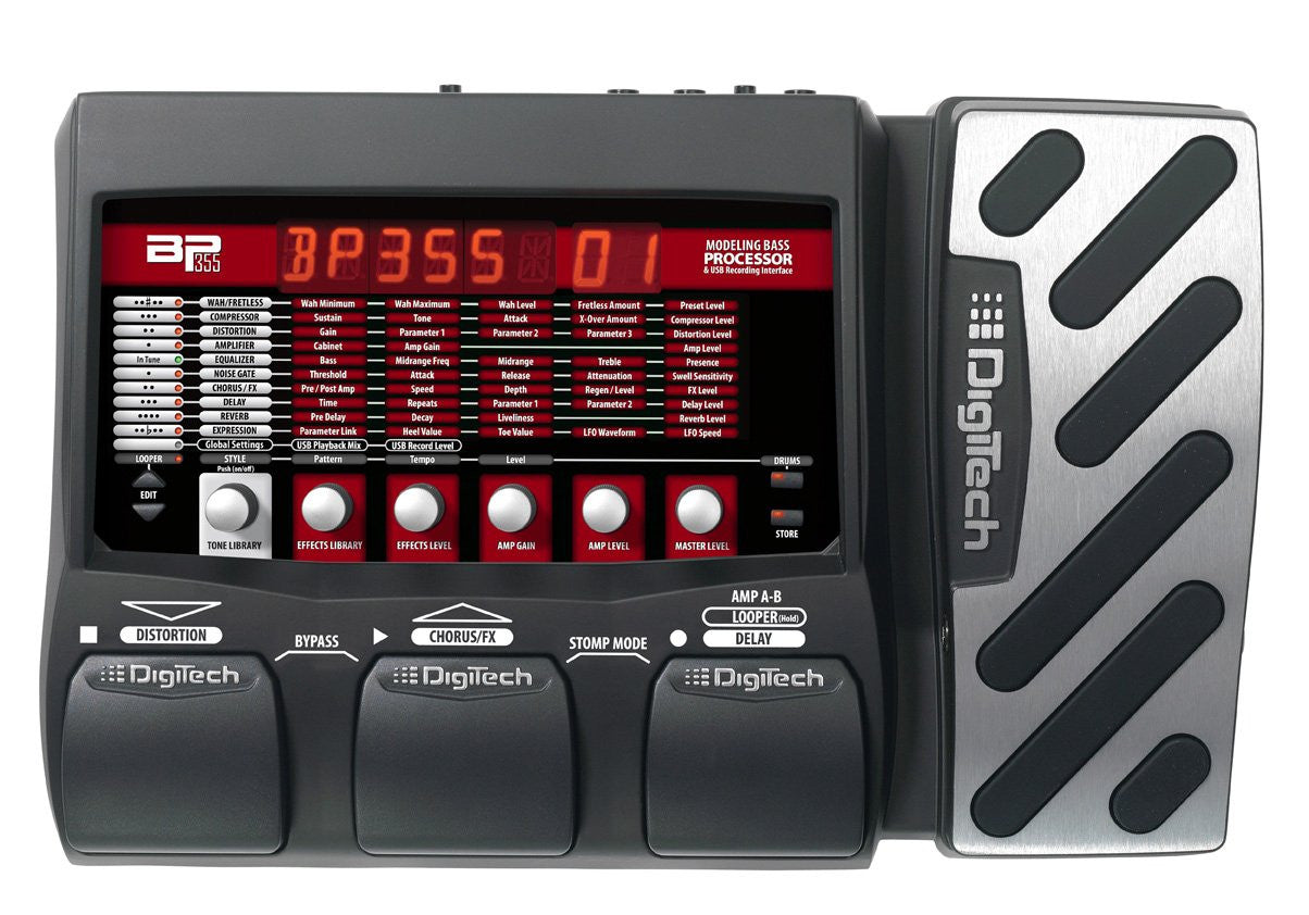 DigiTech BP355 Bass Multi-Effects Pedal