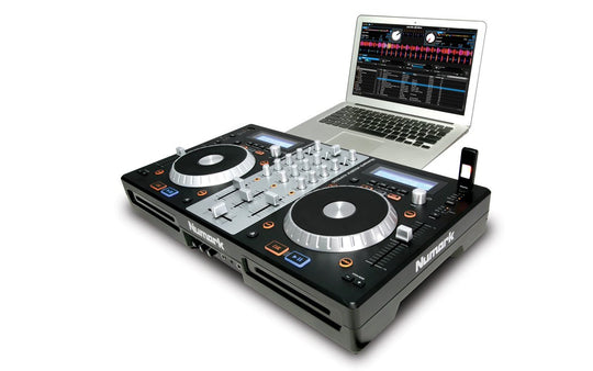 Numark MixDeck Express Premium DJ Controller with CD and USB Playback