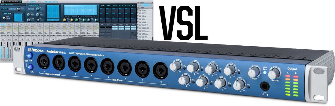 PreSonus AudioBox 1818 VSL Advanced 18x18 USB 2.0 Recording Interface