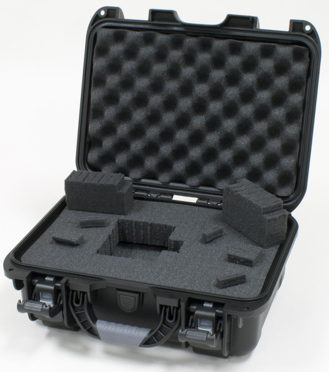 Gator Waterproof case w/diced foam; 13.8"x9.3"x6.2"