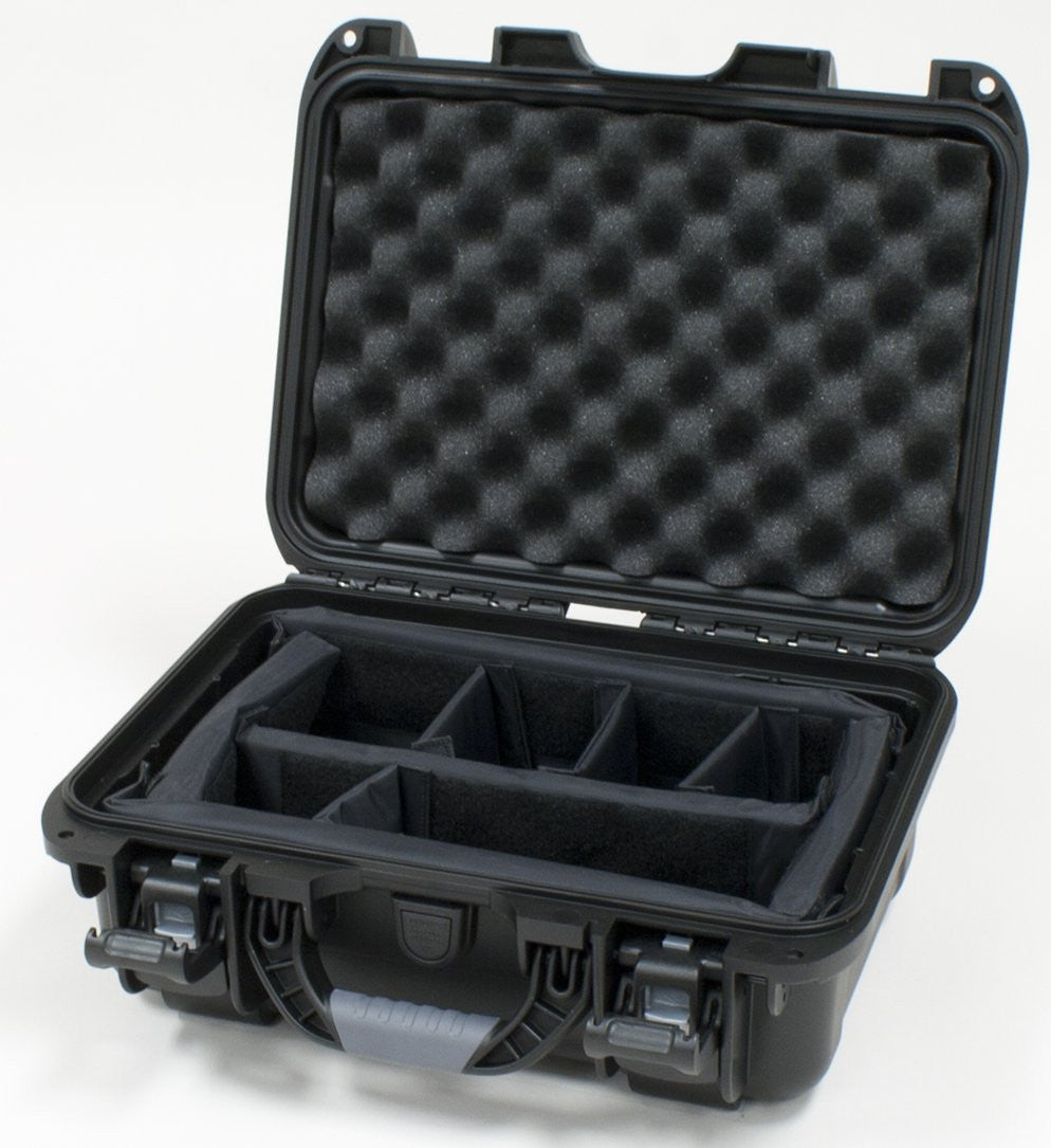 Gator Waterproof case w/divider system; 13.8"x9.3"x6.2"