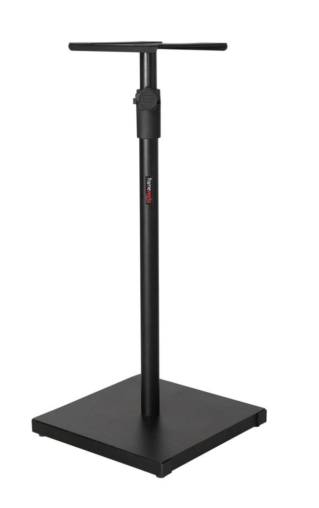 Gator Frameworks GFW-SPK-SM50 adjustable studio monitor stands (pair) with max height of 50 inches (Refurb)