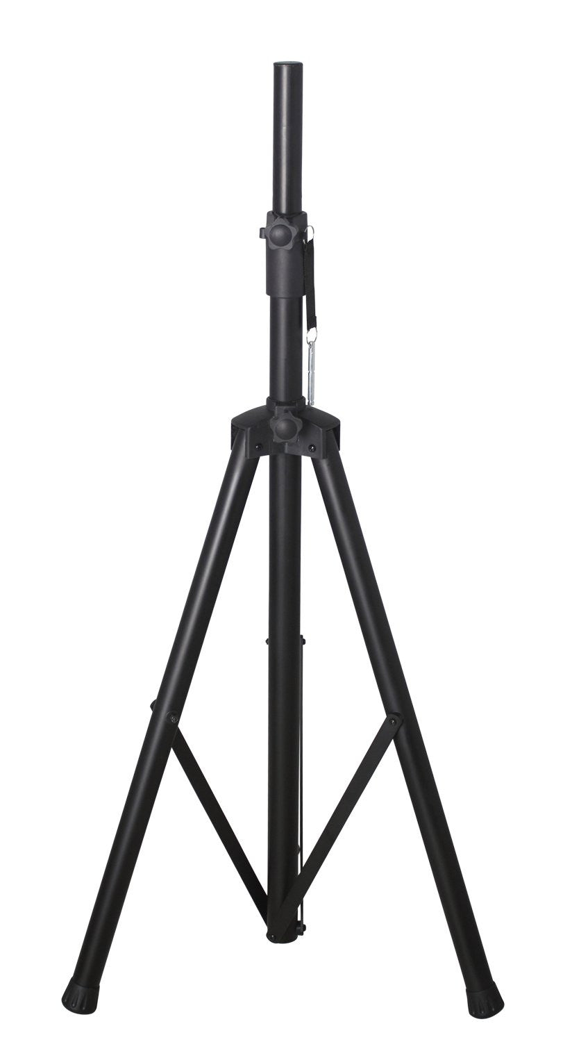 Gator RI-SPKRSTD Tubular speaker stand with 70" maximum height with Multiple height adjustment levels, SINGLE