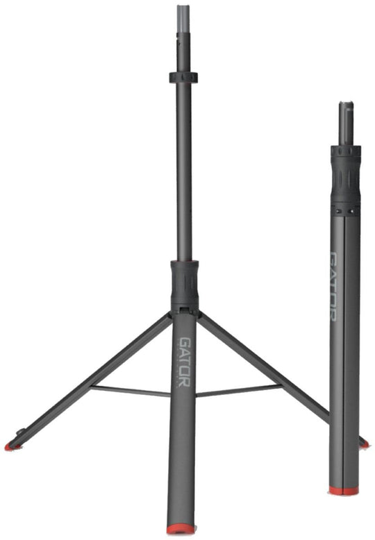 Gator GFW-ID-SPKR Frameworks ID series adjustable speaker stand with piston driven lift assistance Frameworks ID series adjustable speaker stand with piston driven lift assistance