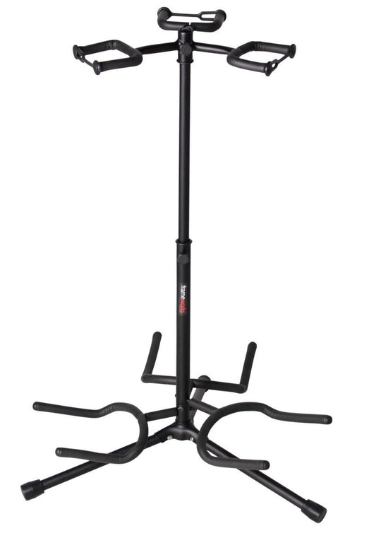 Gator GFW-GTR-3000 Frameworks triple guitar stand with heavy duty tubing and instrument finish friendly rubber padding Frameworks triple guitar stand with heavy duty tubing and instrument finish friendly rubber padding