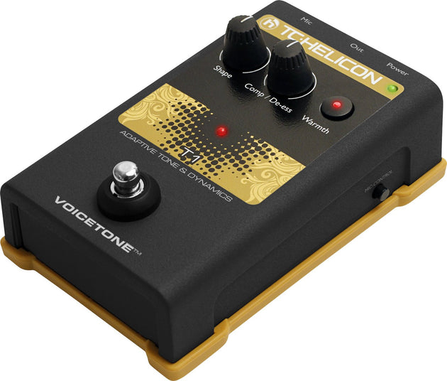 TC Helicon VoiceTone Single T1 Adaptive Tone & Dynamics (Refurb)