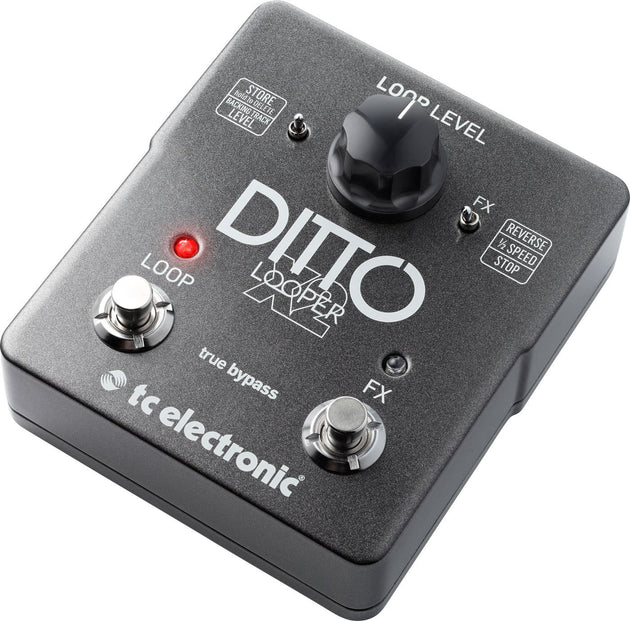 TC Electronics DITTO X2 Looper Guitar Looper Effects Pedal (Refurb)