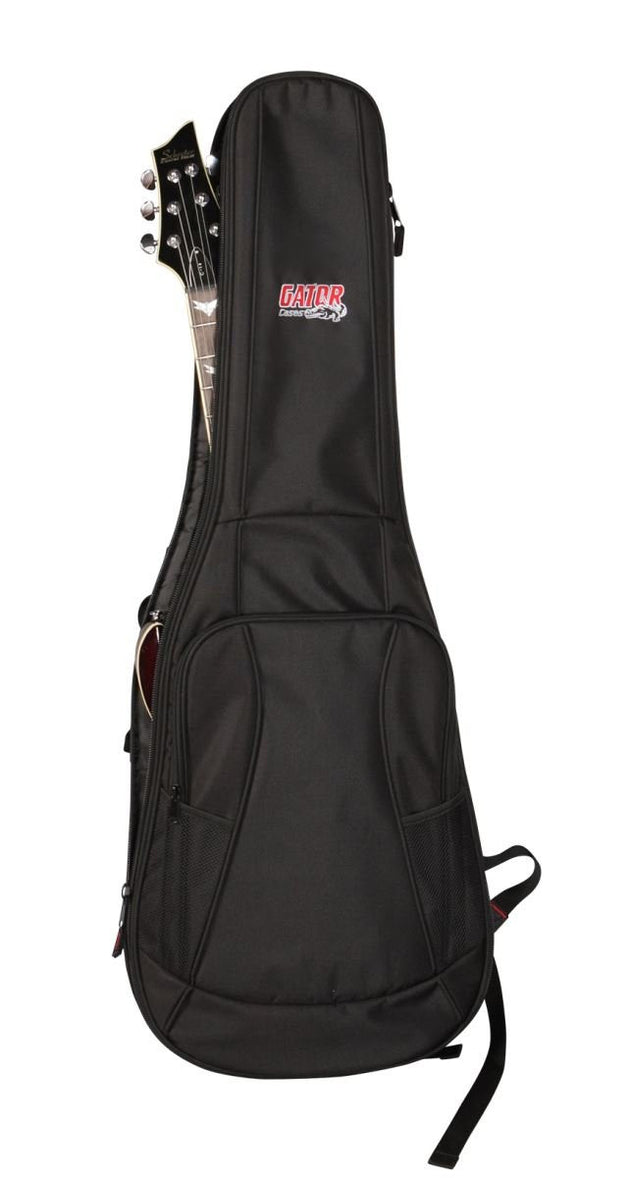 Gator 4G Style gig bag for electric guitars with adjustable backpack straps, GB-4G-ELECTRIC